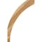 Ekena Millwork 6"W x 22"D x 34"H Thorton Rough Sawn Knee Brace, Western Red Cedar BRC06X22X34THR00RWR - alternate 2